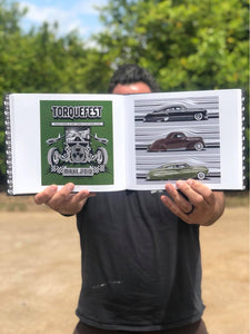 THE HOT ROD ART BOOK 'Masters of Chicken Scratch Vol.2' coffee table book