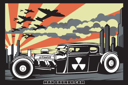 ATOMIC COUPE Sticker – Max Grundy Design