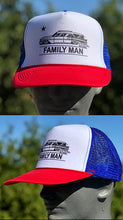 Load image into Gallery viewer, FAMILY MAN trucker cap