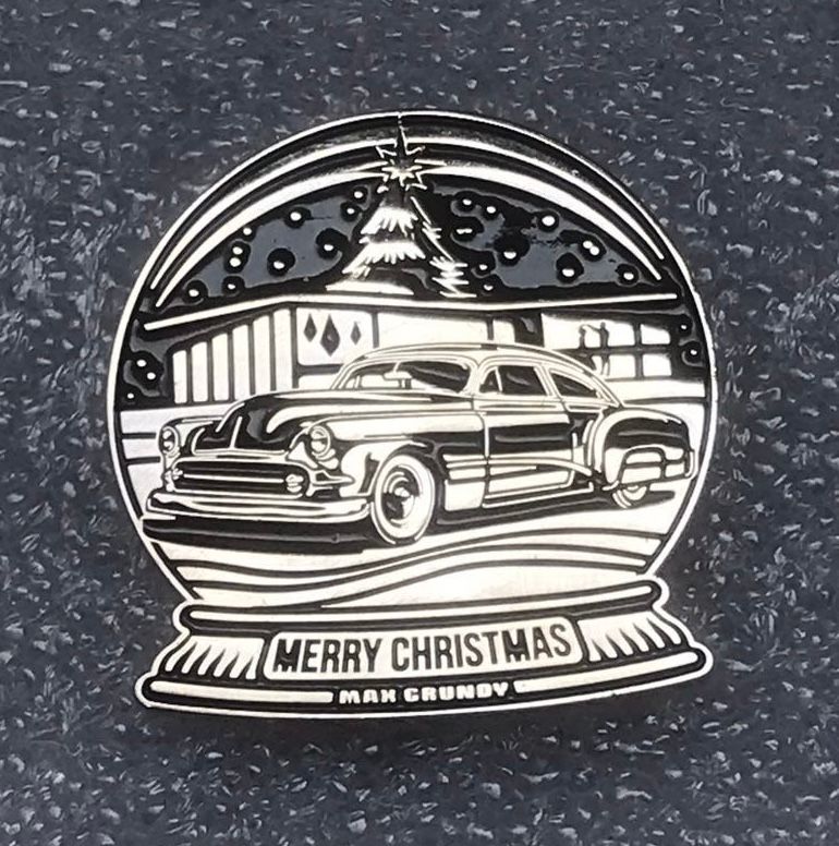 MIDCENTURY CHRISTMAS limited edition enamel pin