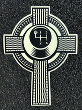 Load image into Gallery viewer, CELTIC CROSS limited edition enamel pin and sticker set