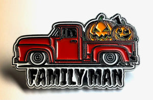 FAMILY MAN HALLOWEEN limited edition enamel pin