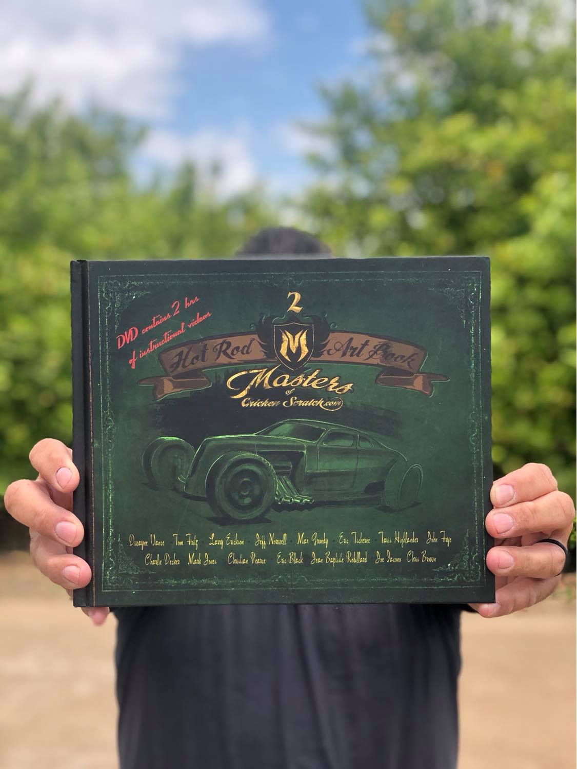 THE HOT ROD ART BOOK 'Masters of Chicken Scratch Vol.2' coffee