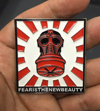 Load image into Gallery viewer, BANZAI limited edition enamel pin and sticker set