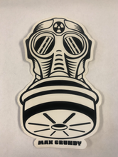 Load image into Gallery viewer, SMALL GASMASK die-cut sticker