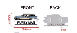 FAMILY MAN limited edition pin